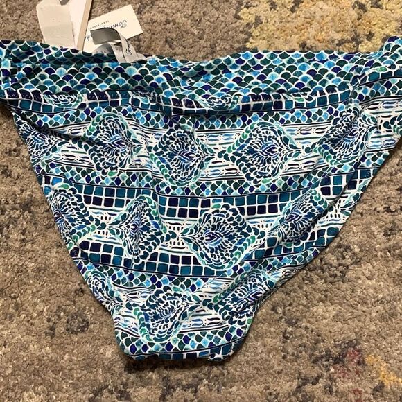 New. Tommy Bahama blue reversible bikini bottom. - Picture 12 of 15